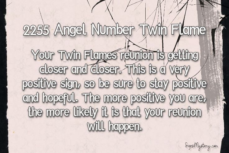 2255 angel number,  Twin Flame Reunion