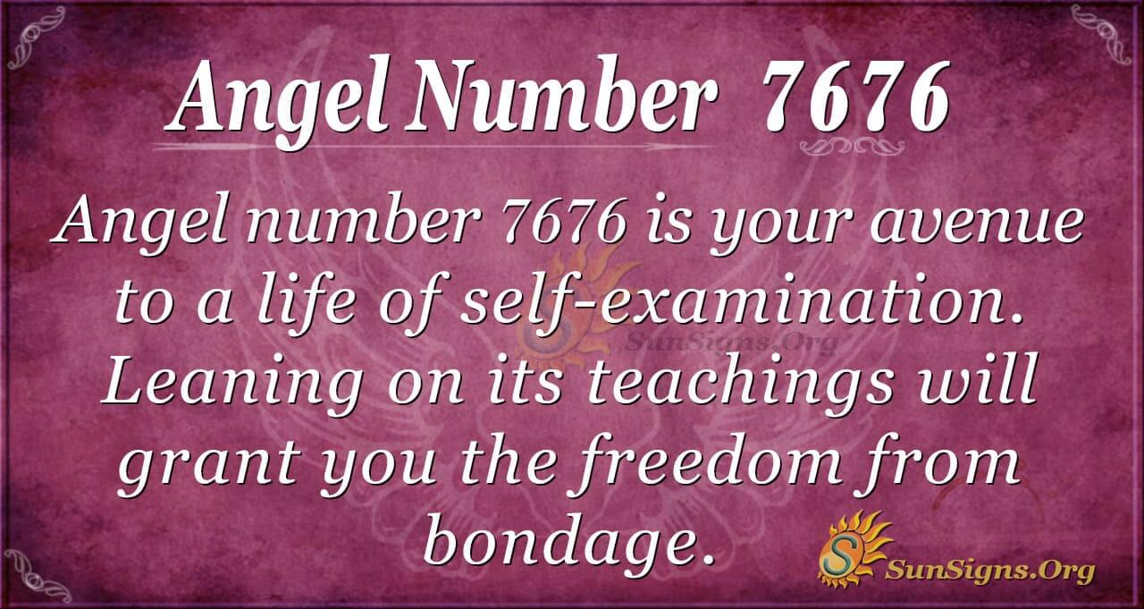 7676 angel number, Balance  Inner Wisdom