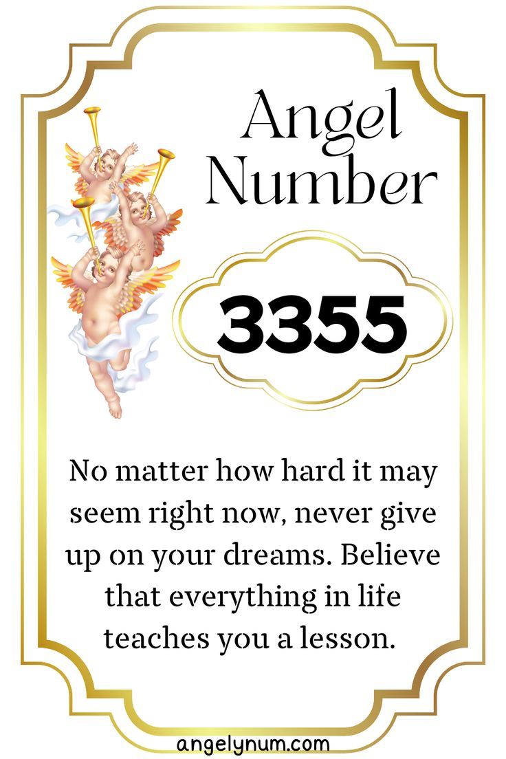 3355 angel number, Meaning  Significance