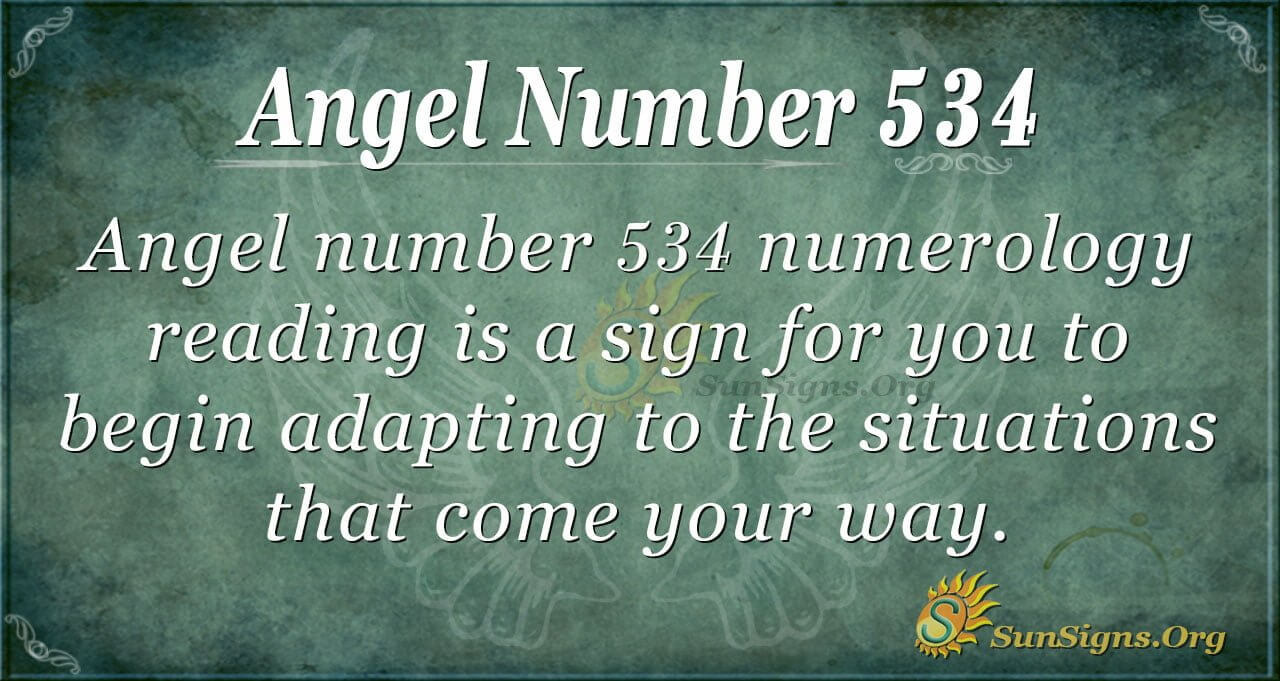 534 angel number, Manifest Your Dreams