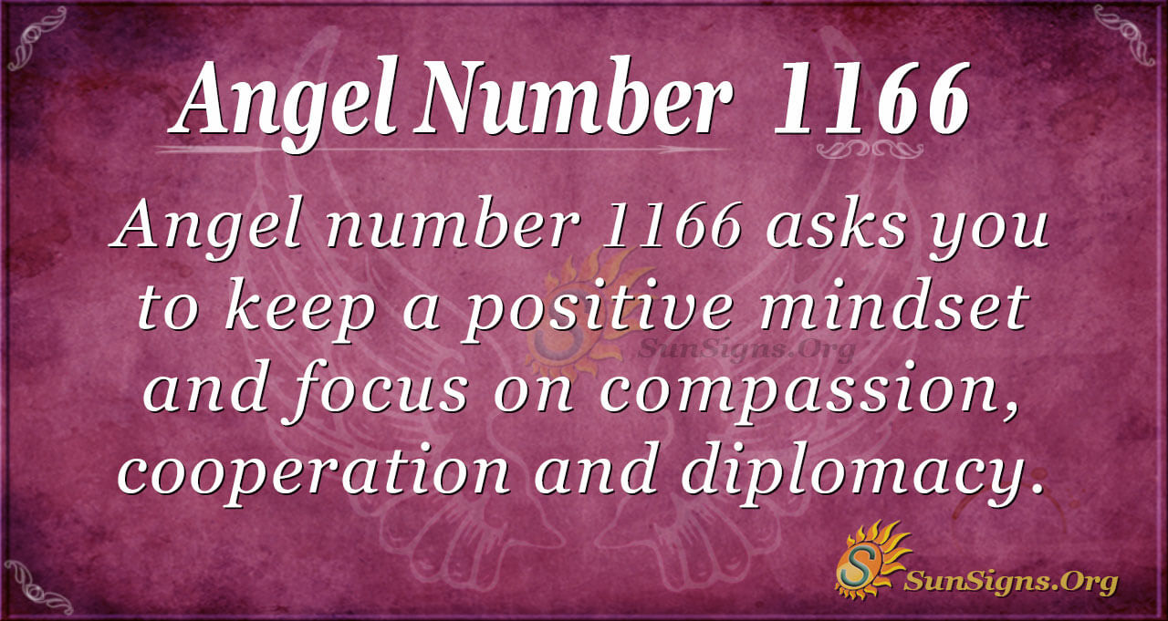 1166 angel number, What It Means For You