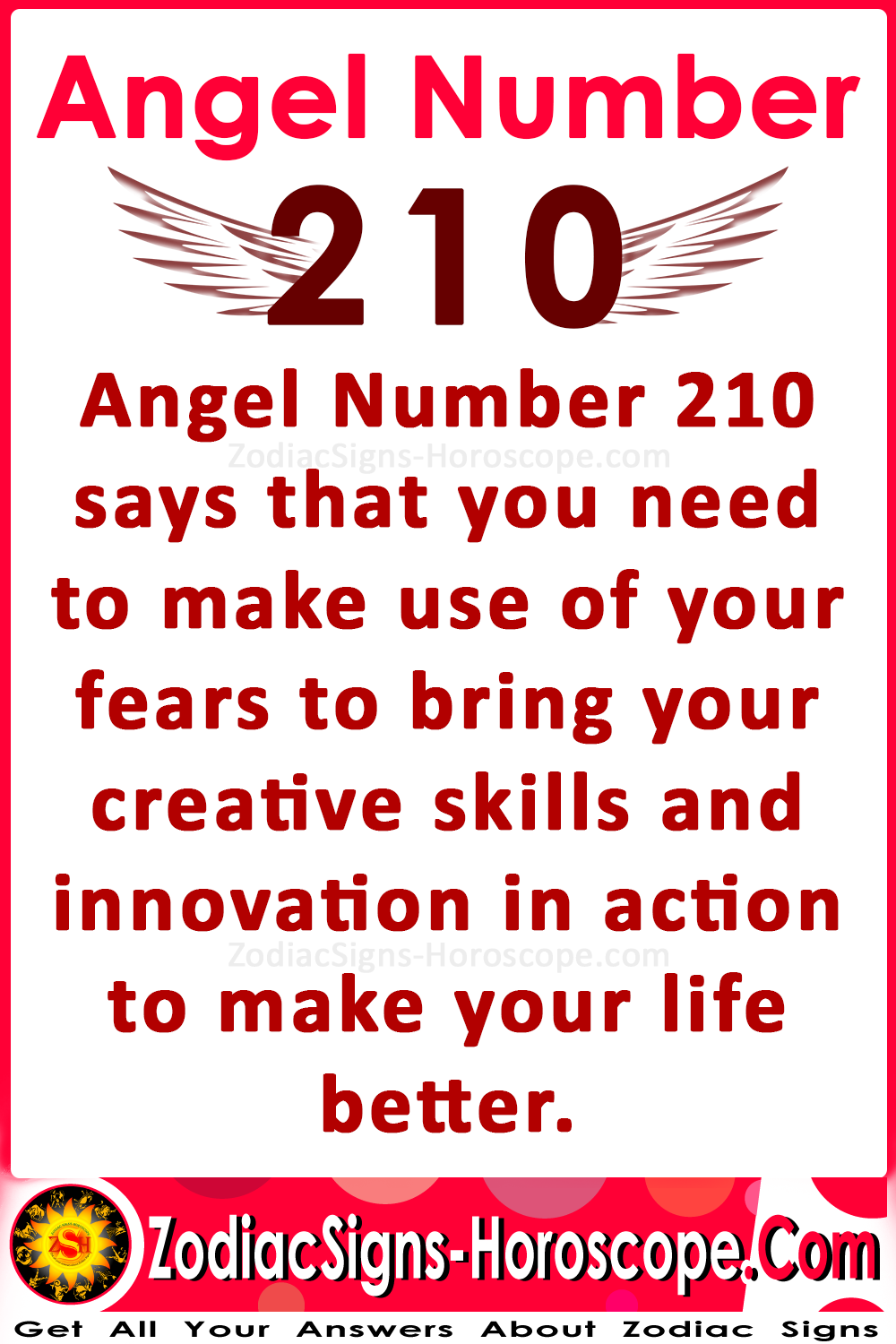 210 angel number, Meaning  Significance