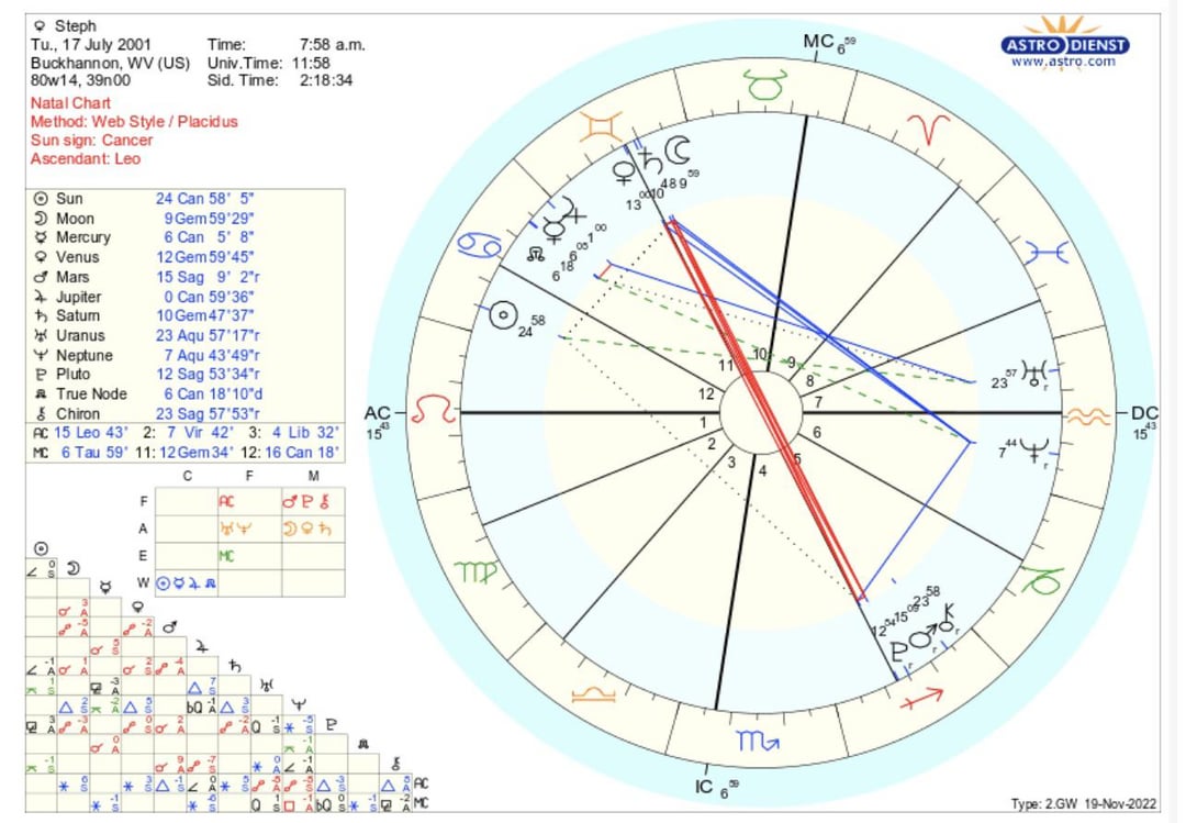 gemini sun cancer moon leo rising, and Full of Imagination