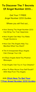 2233 angel number, and Your Lifes Purpose