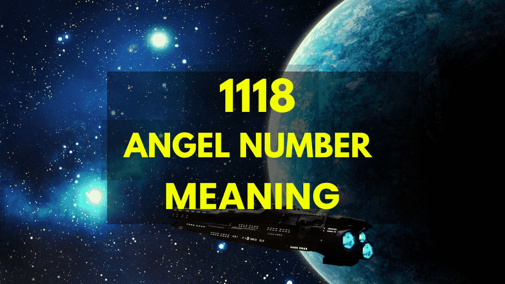 1118 angel number, New Beginnings  Success