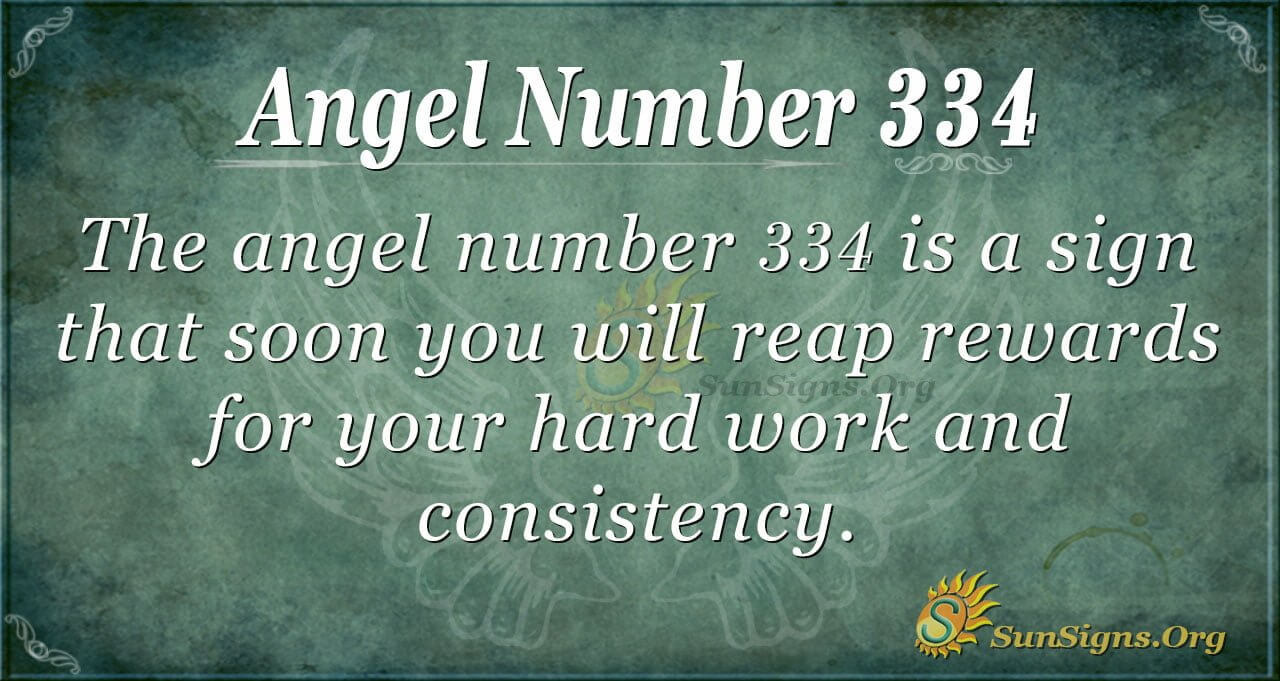 334 angel number,334 Angel Number