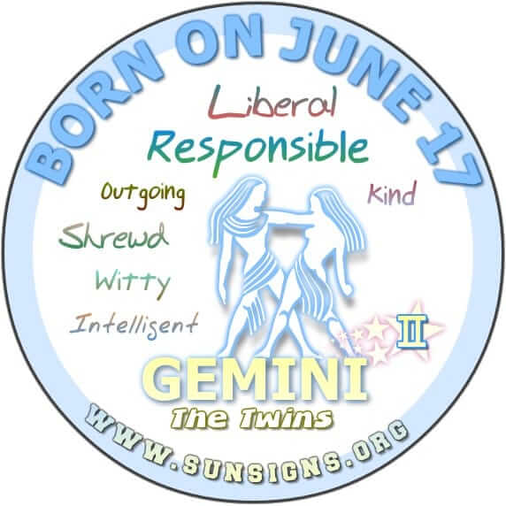 june 17 birthday astrology,Are You A June 17 Gemini