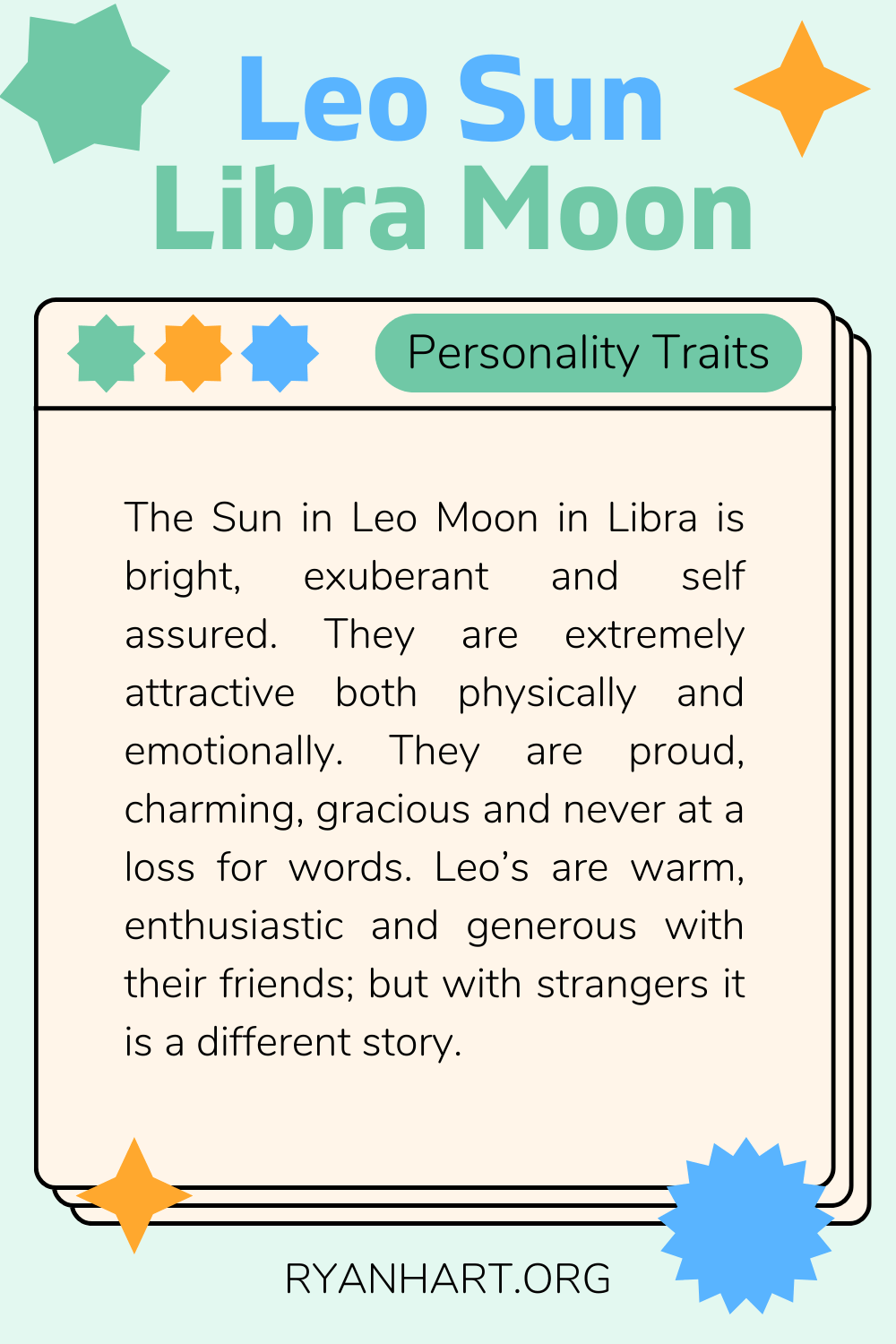 leo sun libra moon scorpio rising, A Powerful Personality