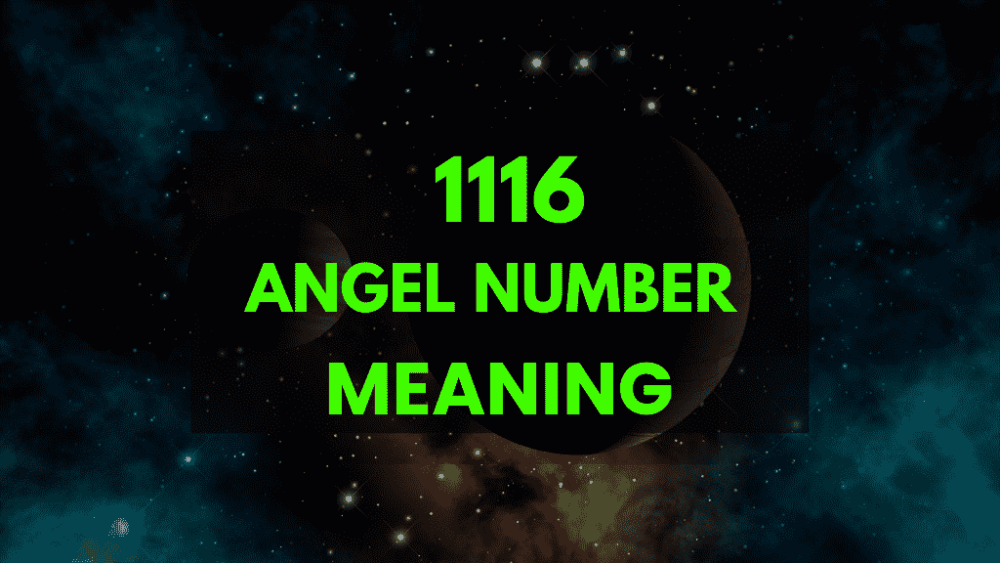 1116 angel number, New Beginnings  Balance