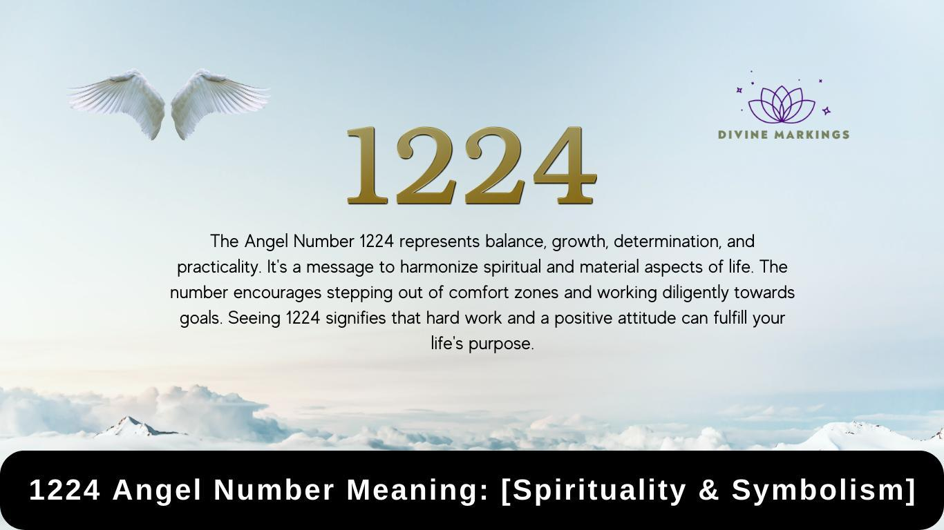 1224 angel number, Your Path to Growth