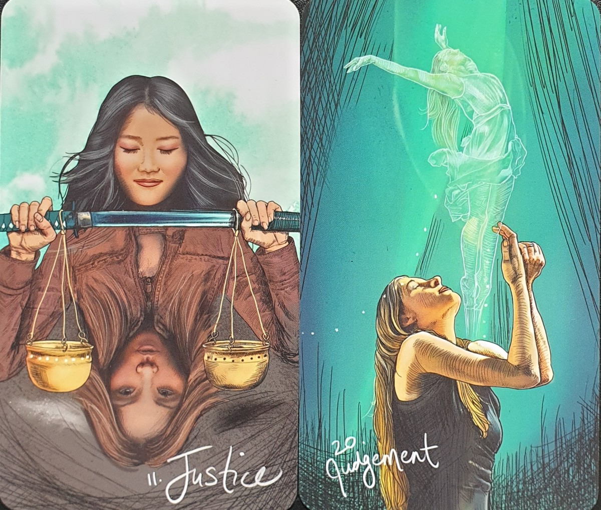 Your Tarot Trial,Justice  Judgement Tarot