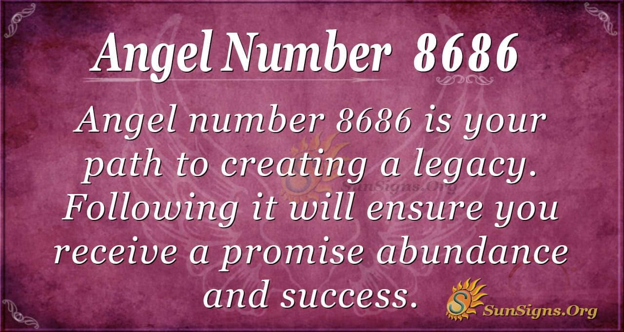 8686 angel number, Your Path to Success