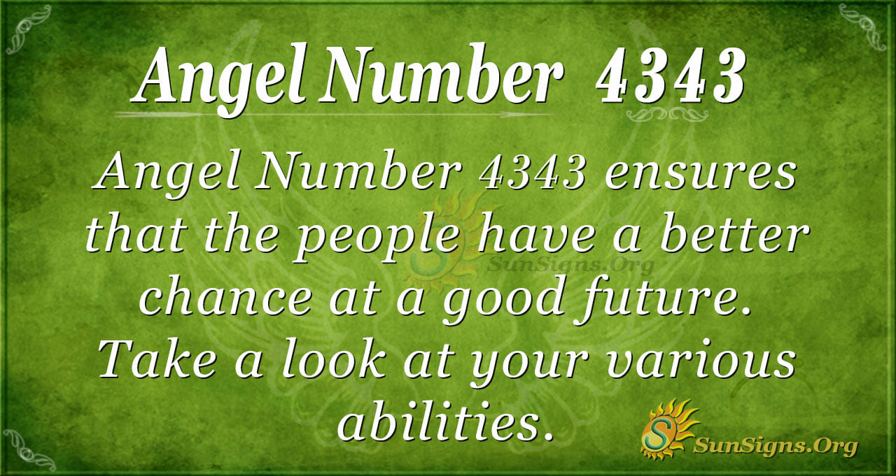 4343 angel number, Signs of Healing  Love