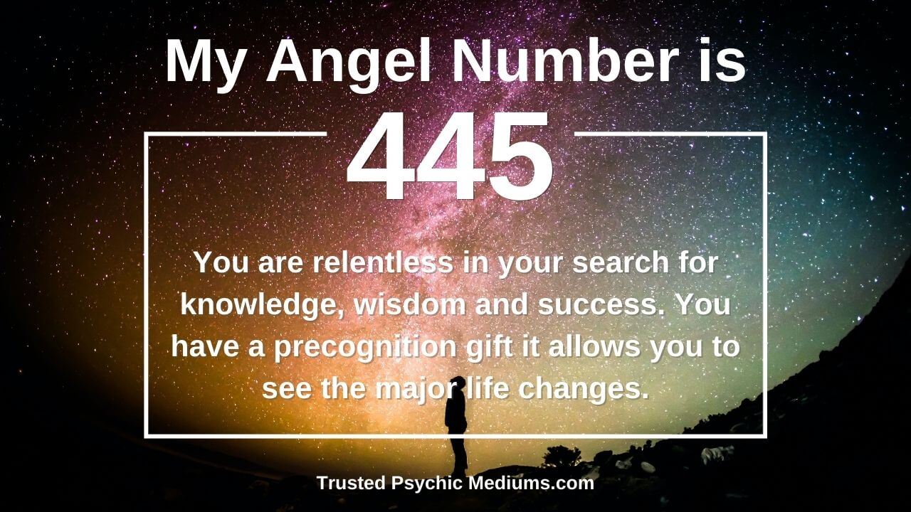 Discover the Spiritual Meaning and Symbolism of 445 Angel Number