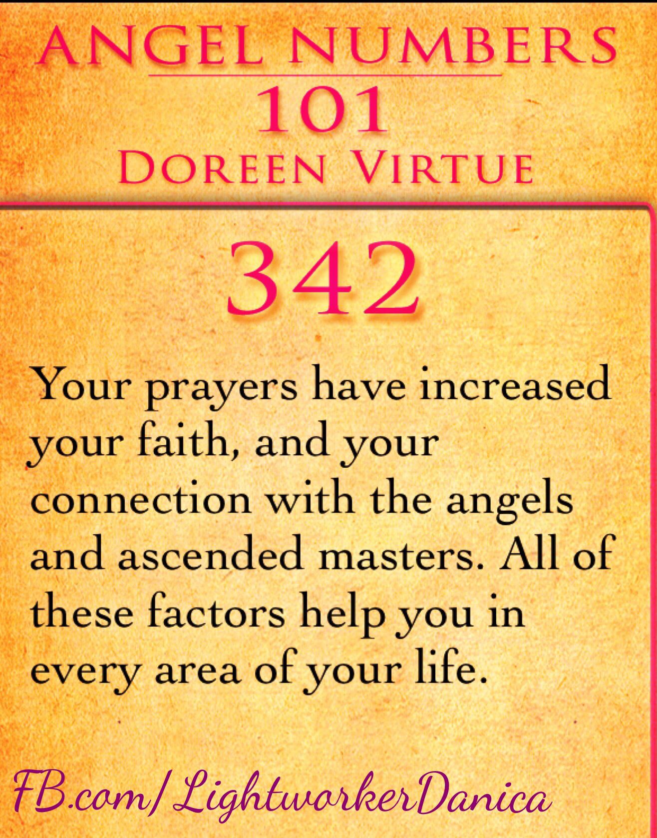 342 angel number,Angel Number 342