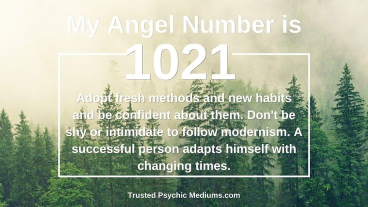 1021 angel number, Meaning and Symbolism