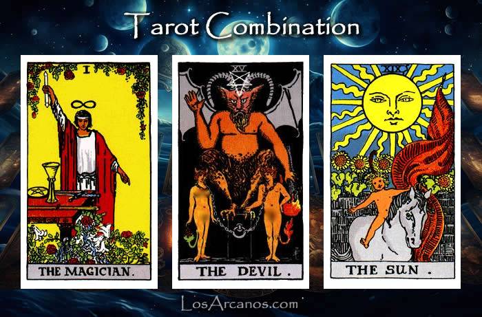 The Devil and The Sun Tarot Combination： Embracing Transformation and Joy