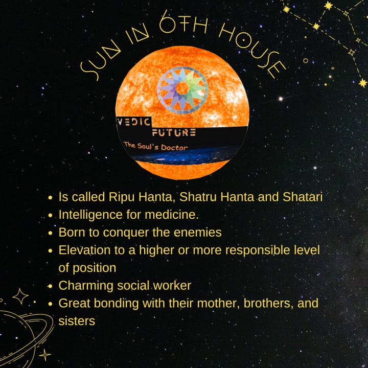 sun in 6th house,  A Strong Sense of Self