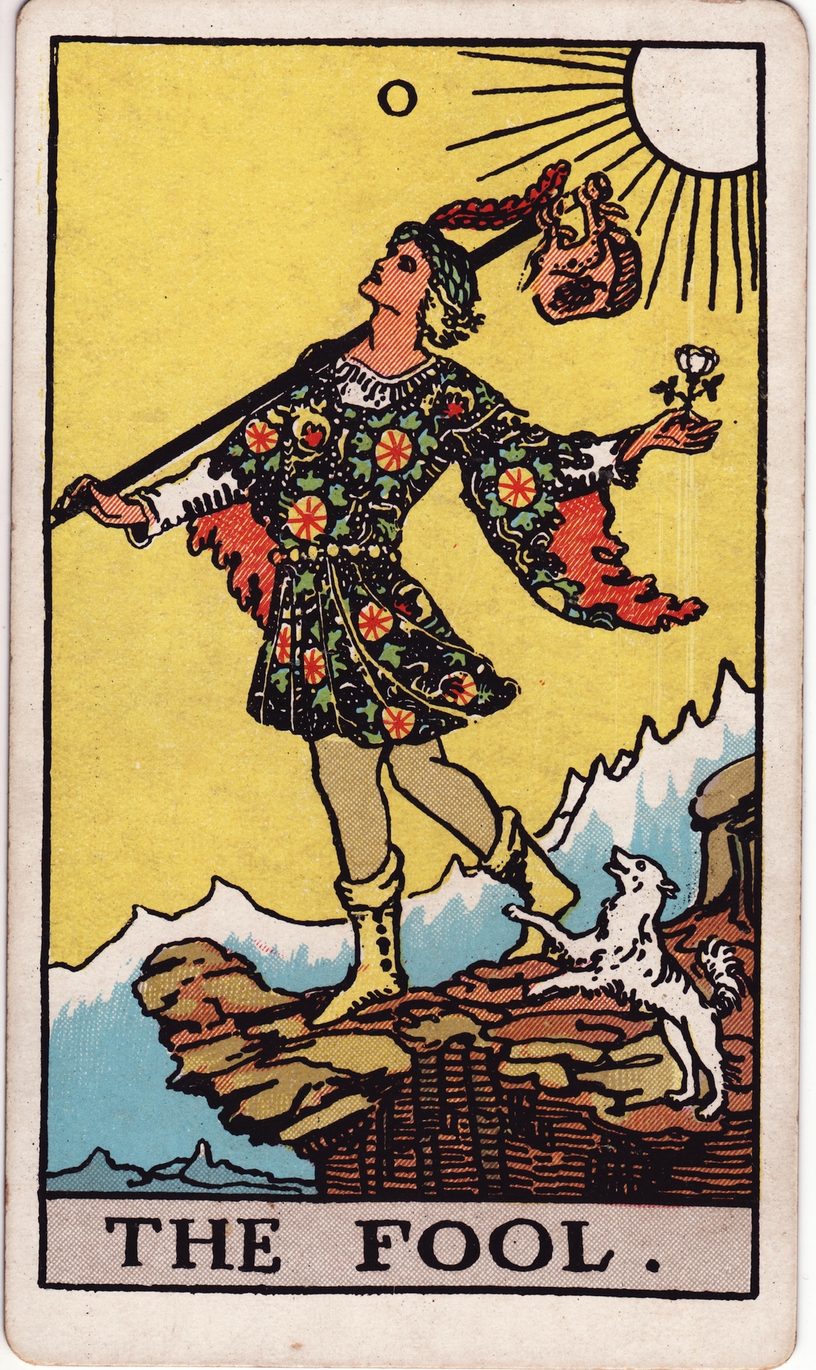 The Fool to the World, Tarot Cards in Sequence