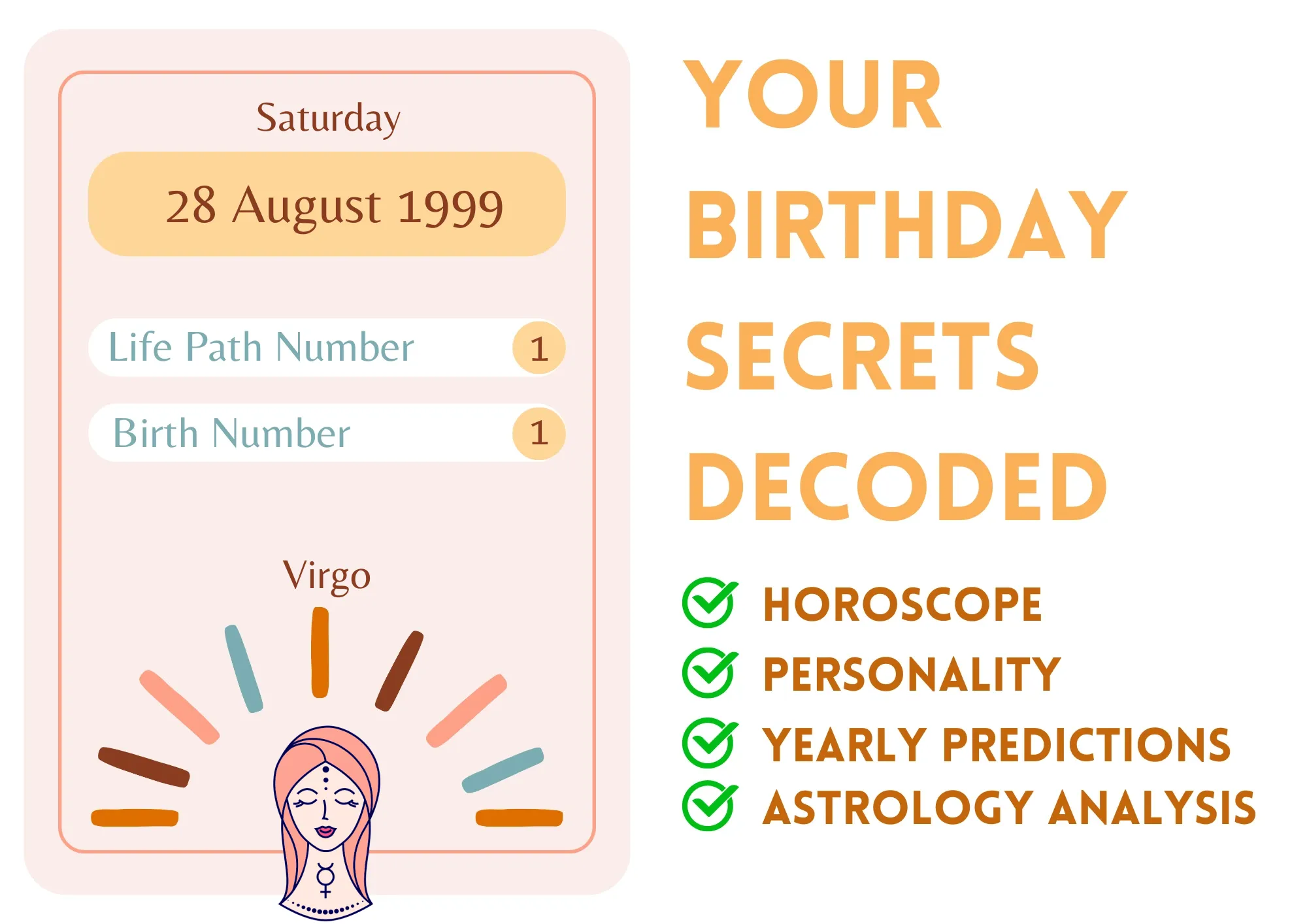 28 august birthday astrology, Your Virgo Zodiac Guide