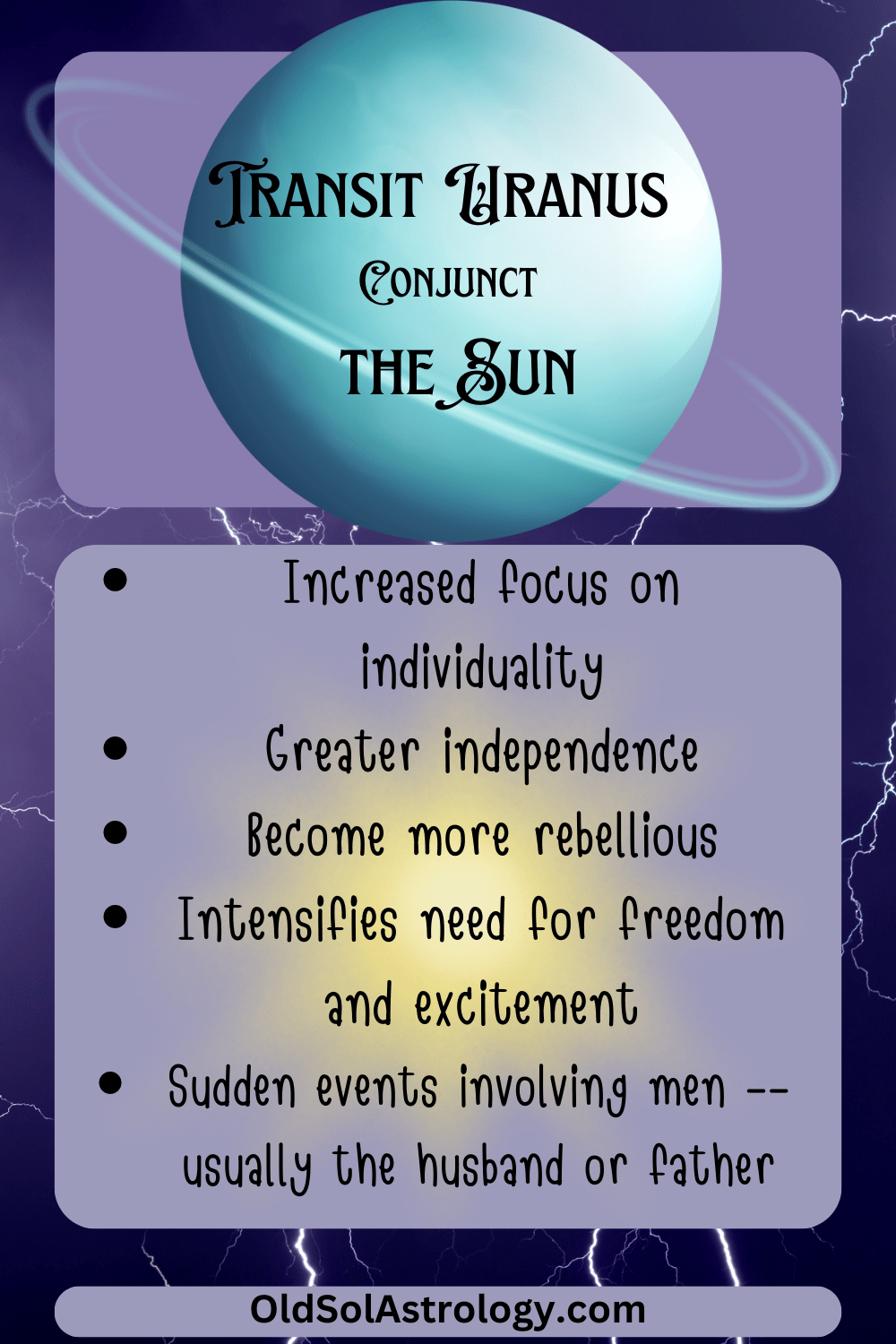 Understanding the Sun Uranus Conjunction: A Time for Personal Transformation and Rebellion