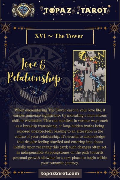 Tarot Tower Love Meaning: Navigating Breakups and Sudden Shifts in Relationships