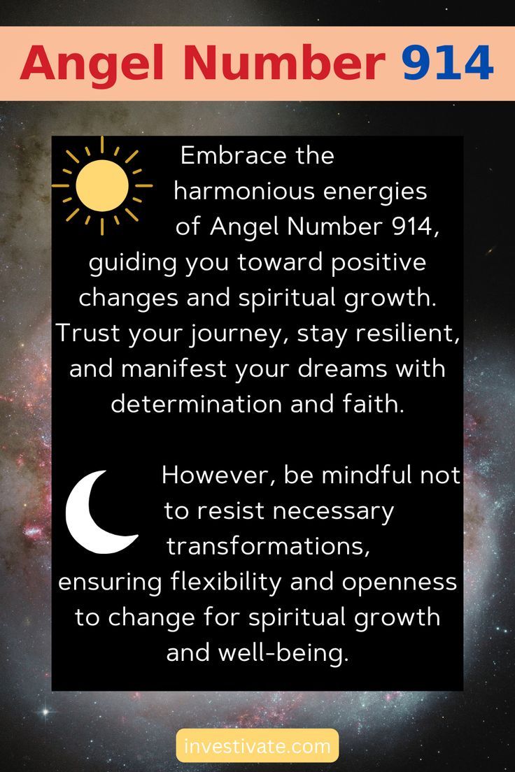 What Does Angel Number 914 Mean? Embrace Change and Spiritual Growth