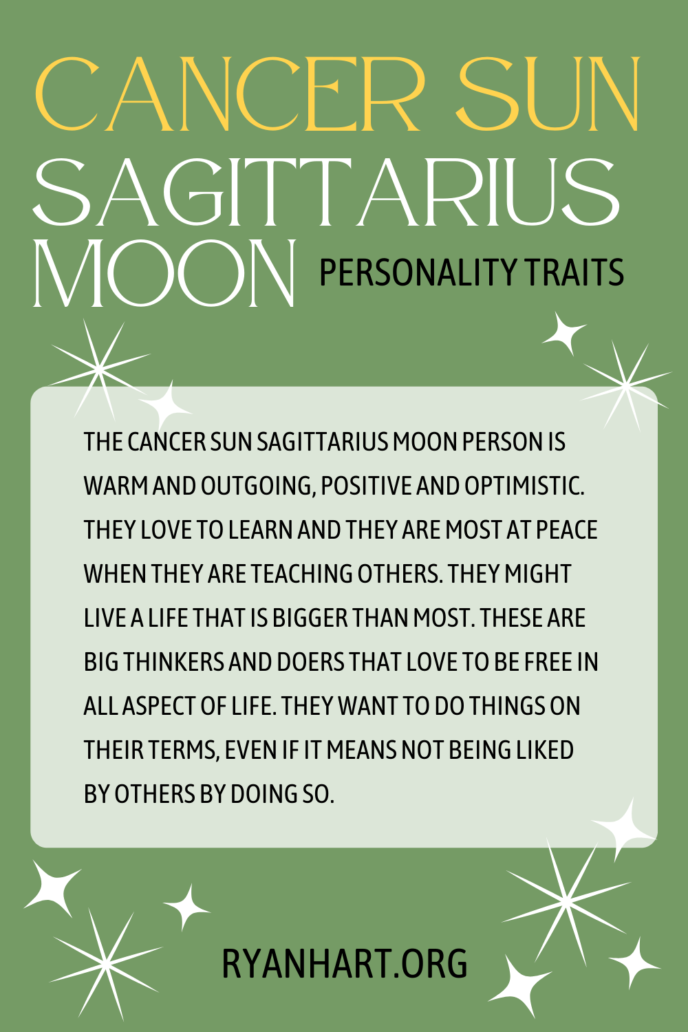 Exploring Cancer Sun Cancer Moon with Sagittarius Rising: What It Means