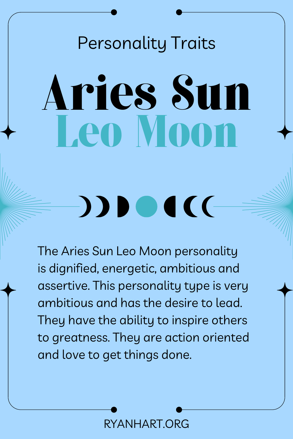 Understanding Aries Sun, Aries Moon, Leo Rising: Traits and Characteristics