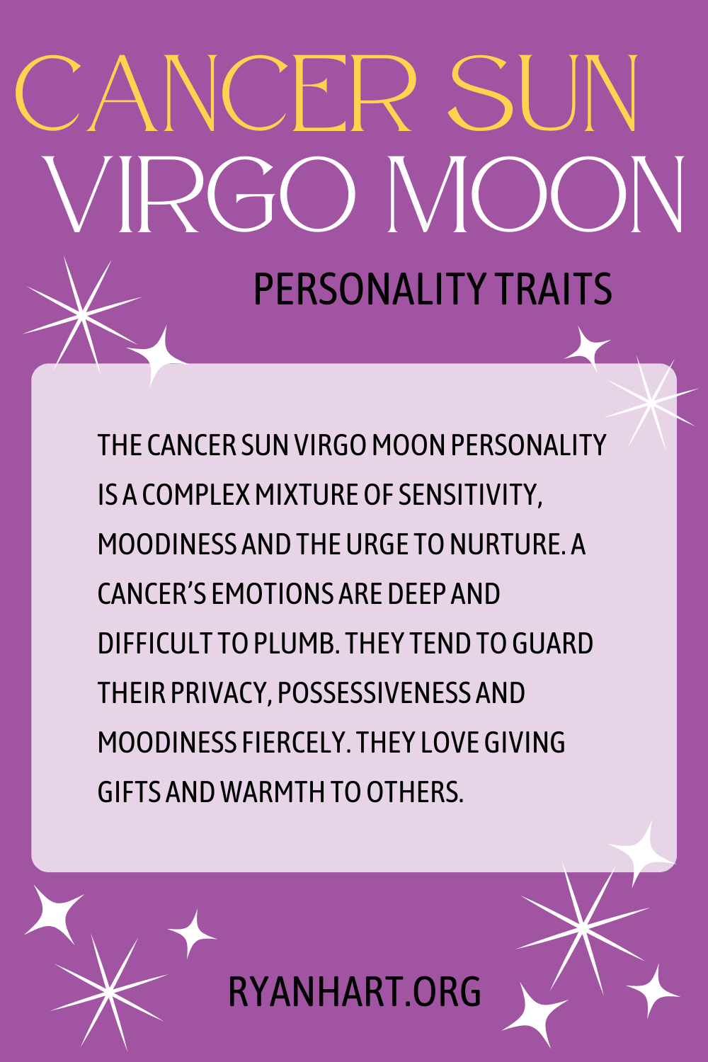 What Does Cancer Sun Virgo Moon Virgo Rising Mean for Your Personality?