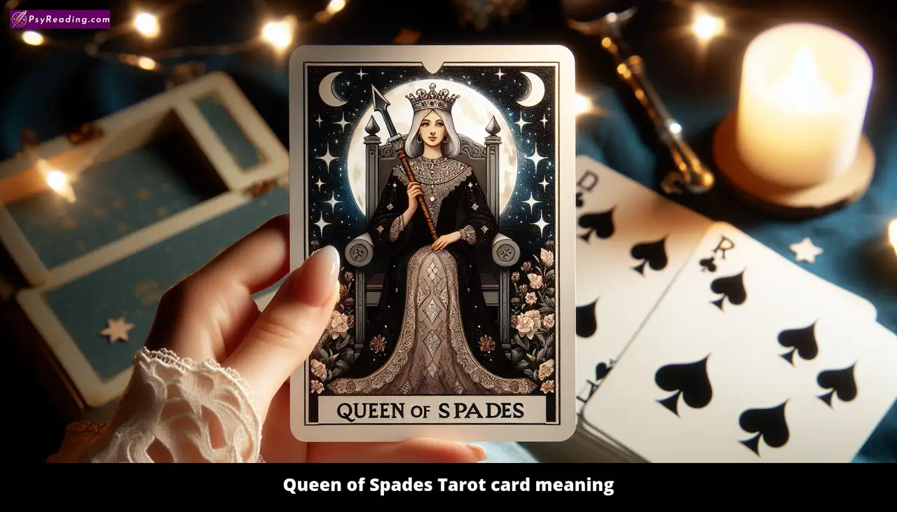 Queen of Spades Meaning in Tarot: Symbolism, Wisdom, and Self-Reliance