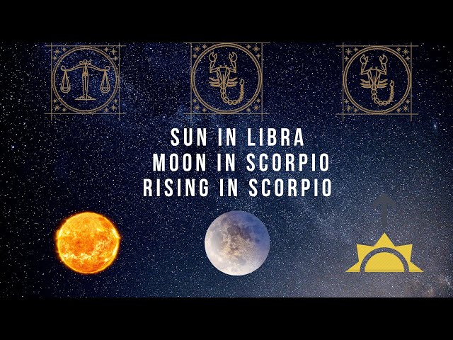 Libra Sun, Libra Moon, Scorpio Rising: Understanding This Unique Astrological Combination