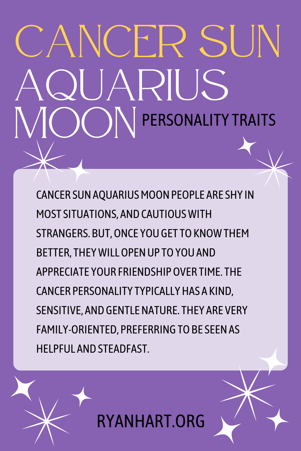 Cancer Sun Aquarius Moon Leo Rising: Unique Personality Traits Explained