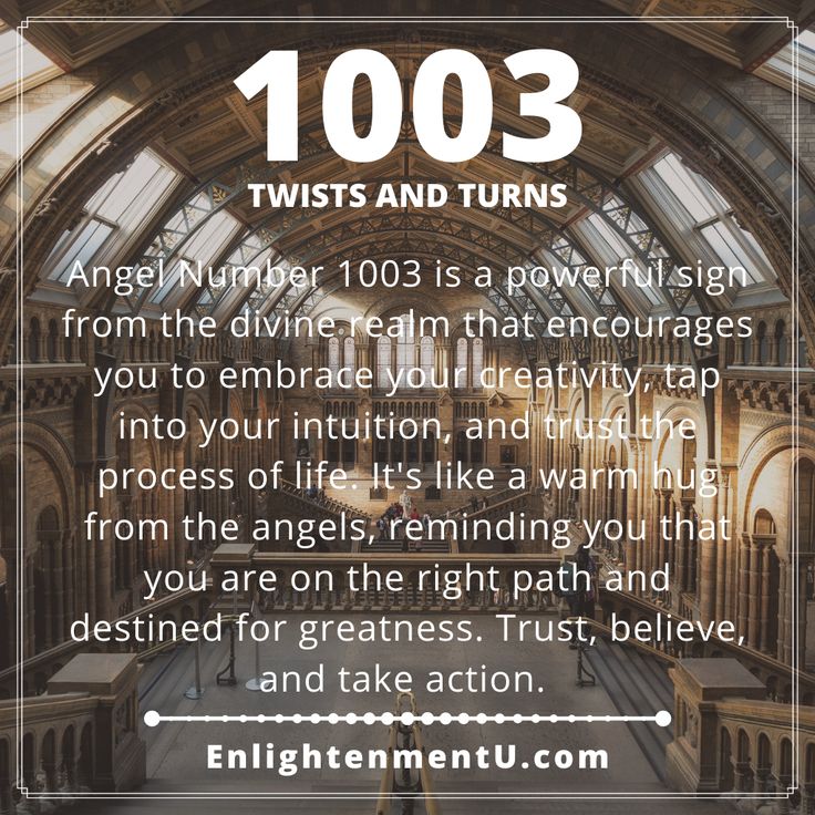 What Does Angel Number 1003 Mean? Discover Its Spiritual and Creative Message