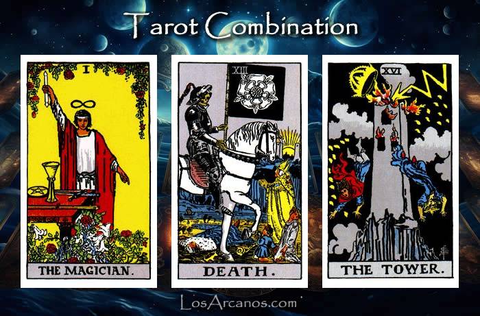 Meaning of The Tower and The Magician Tarot Together: A Powerful Transformation