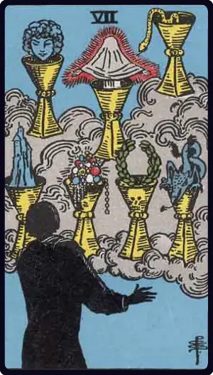 What Does the Seven of Cups Tarot Card Reveal? Insights on Love, Career, and Decisions